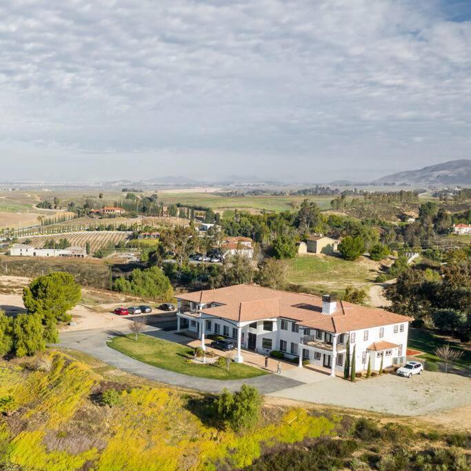 Que Syrah Temecula - Villa With 9 Bedroom 7 Ba With Spa In Wine Country Eksteriør billede